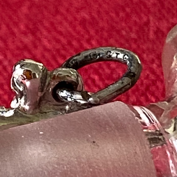 VTG I Crossed Bowling Pins + Black Ball Charm - Picture 2 of 16